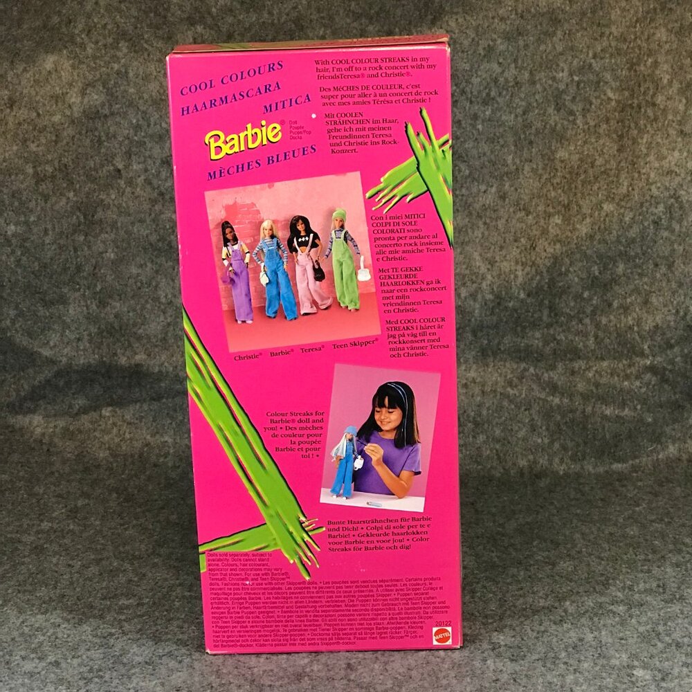 Mattel 1997 Barbie 20122 Cool Colours New Sealed Box - Picture 6 of 8